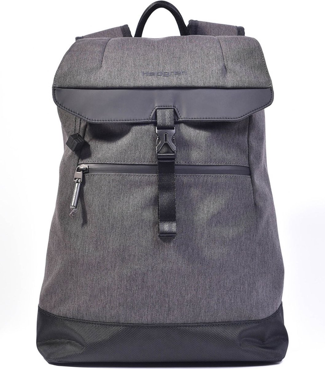 Hedgren Vrije tijd rugzak Rugzak Midway Outpost Backpack Dark Iron Grijs Zwart