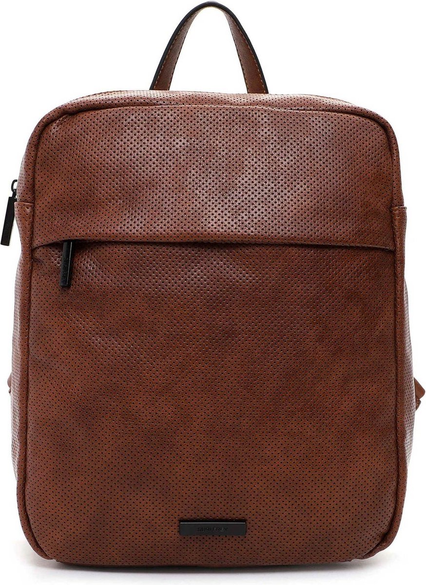 SURI FREY Rugzak Celly Backpack Cognac Bruine
