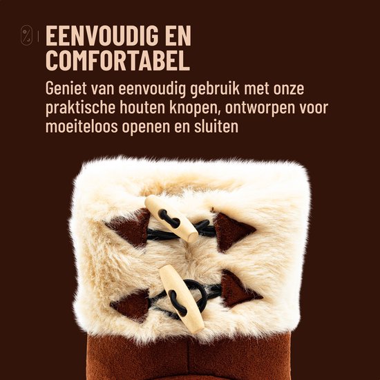 Slippers Dames Damespantoffels Antislip Warme Fluffy
