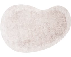 Badmat Bodi - Natural 60 x 80 cm - Zachte Katoenen Badmat met Antislip