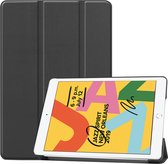 Coque Apple iPad 10.2 2019/2020 - Étui Smart Book à trois volets - Zwart