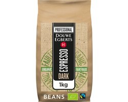 Koffie douwe egberts espresso bonen dark org fair