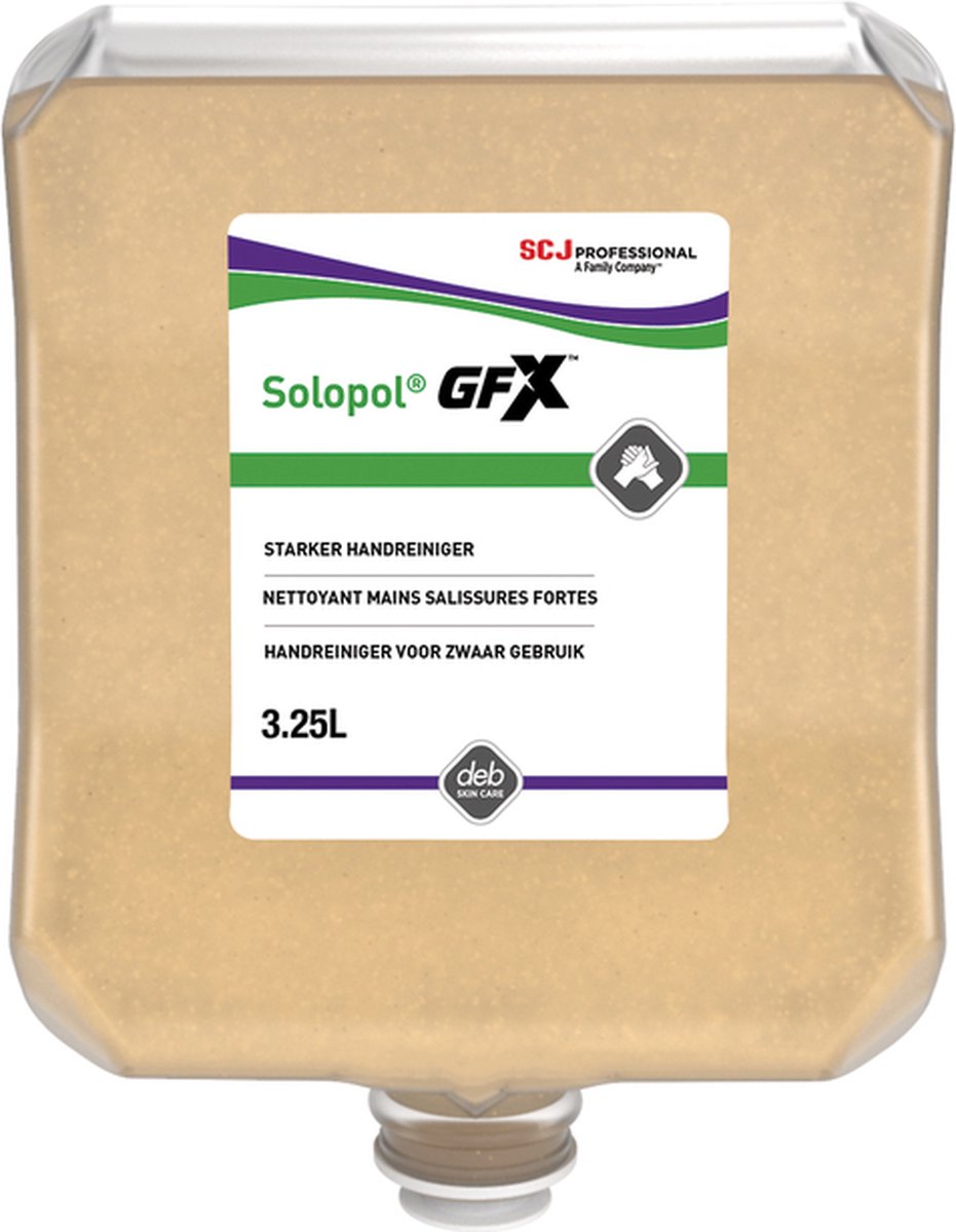 Handreiniger scj solopol gritty foam 3250ml | 4 stuks