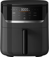 Maison & Kitchen Airfryer - Heteluchtfriteuse - PFAS-vrij - 1500W - 5L Inhoud - 80ºC tot 200ºC - Zwart