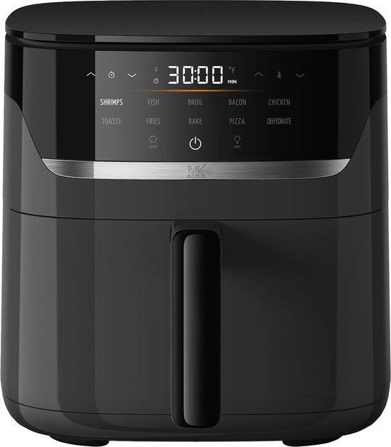 Maison Airfryer Heteluchtfriteuse 5L 1500W Zwart - Maison - €59,95