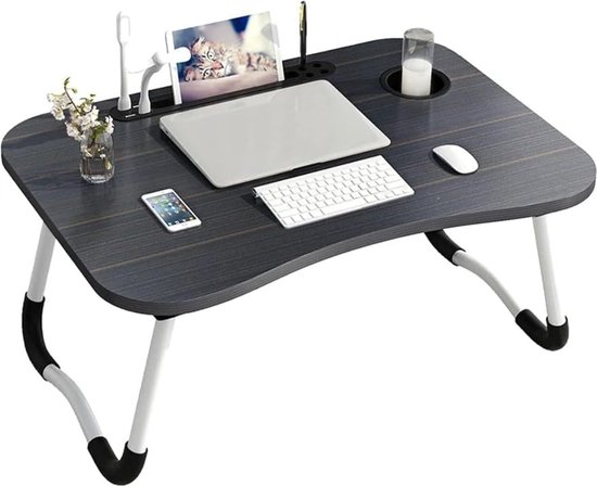 Home & Marker - Laptop Tafel - Bedtafel - Banktafel - Uitklapbare Tafel - Bedtafeltje voor op Bed - DESKLET