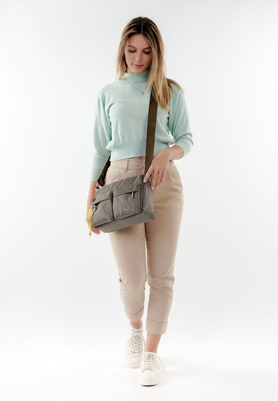 SURI FREY Sac à épaule bandoulière Sac à épaule Suri Sports Marry Handbag With Zipper Taupe Marron clair