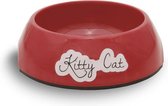 Beeztees Kitty Cat - Kattenvoerbak - Rood - 14x4,5 cm