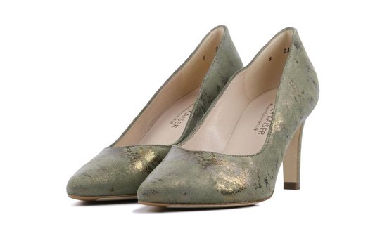 Peter Kaiser Vrouwen Pumps 76311 met - Groen - Maat 39 | bol.com