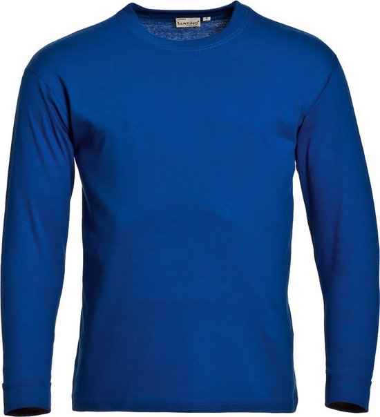 Santino T-shirt, Long Sleeve - James Marineblauw Maat L | bol.com