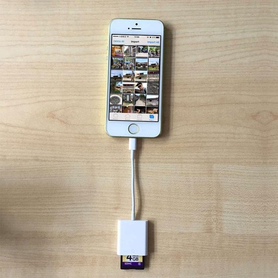 Lightning Naar SD Kaartlezer iPad / iPhone Usb Camera Connection Kit