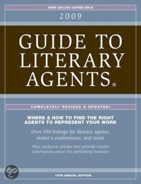 Guide To Literary Agents, Chuck Sambuchino 9781582975481 Boeken