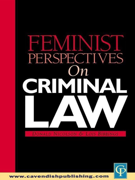 Feminist Perspectives - Feminist Perspectives on Criminal La ... - cover