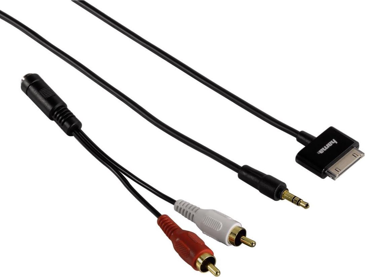 Hama 04780807 - iPod Audiokabel - Zwart