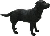 Beeldje Labrador zwart 14 cm