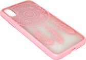 Mandala dromenvanger hoesje roze Geschikt voor iPhone XS Max