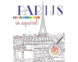 foto van Parijs in aquarel