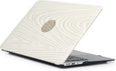 Tablet2you - Apple MacBook Air - hard case - hoes - Houtkleur - Grijs eiken - 13.3 - A1466