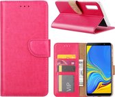 Samsung Galaxy A7 2018 portemonnee hoesje - Roze