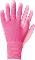 Talen Tools - Werkhandschoenen - Polyester - Roze - Maat L