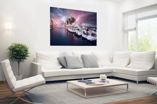Affiche Lofoten Norvège 150x75 cm - Tirage photo sur Poster (décoration murale salon / chambre)