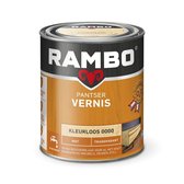 Rambo Pantser Vernis Transparant Mat Kleurloos 0000-0,25 Ltr
