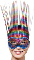 Venetiaans Masker Rainbow Deluxe