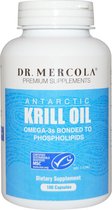Dr. Mercola - Krill Olie - 1000 mg - 180 Softgels