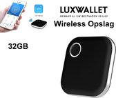 LUXWALLET® WX10 Wireless Opslag - Thuis WIFI Netwerk Cloud Geheugen - Draagbaar Externe Opslag tot 32GB Cloud
