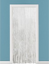 Vliegengordijn/deurgordijn PVC twist wit - 90 x 220 cm - Insectenwerende vliegengordijnen