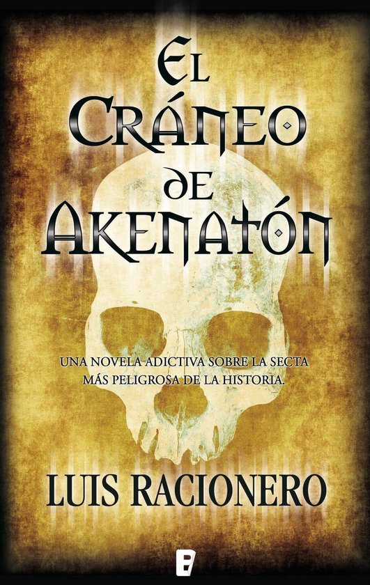 El cráneo de Akenatón - cover