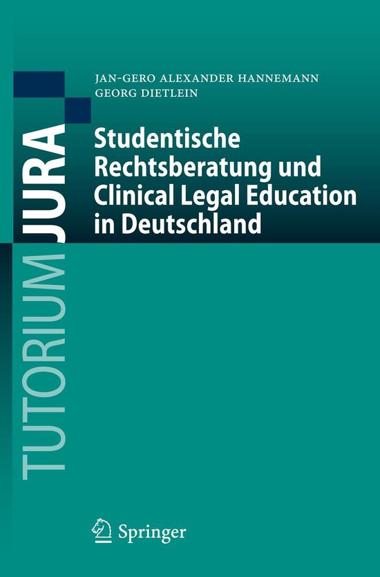 Tutorium Jura - Studentische Rechtsberatung und Clinical Leg ... - cover