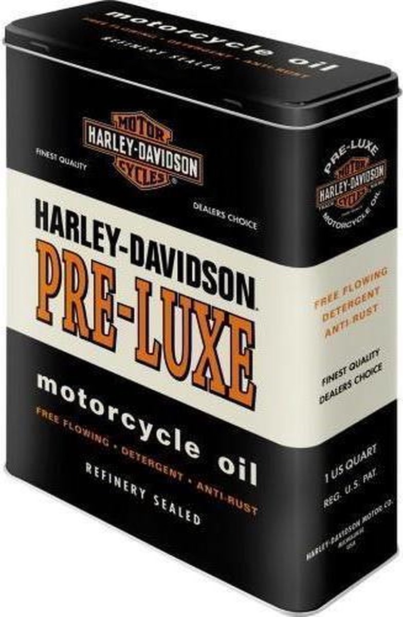 Harley Davidson Pre Luxe Bewaarblik.