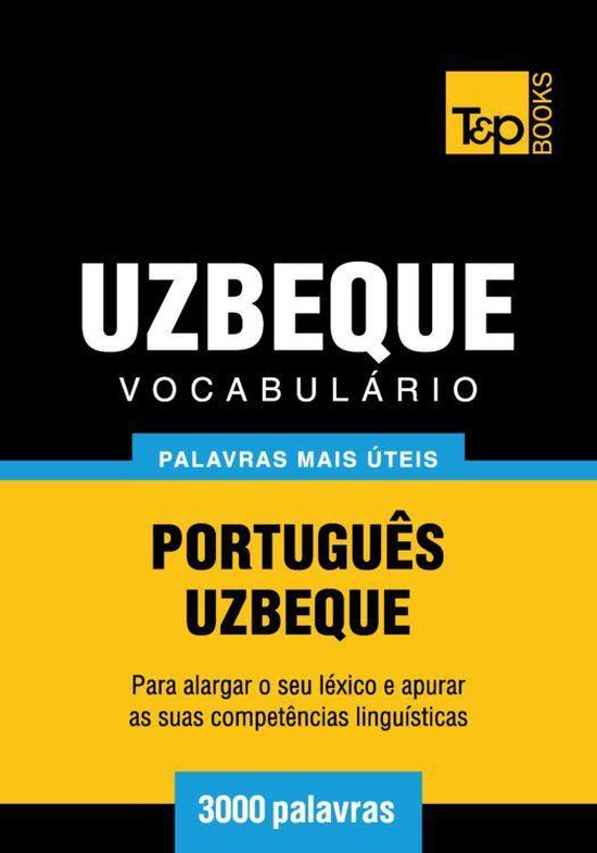 Vocabulário Português-Uzbeque - 3000 palavras mais úteis - cover