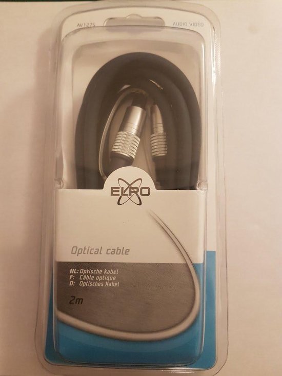 Câble optique 2 mètres Elro