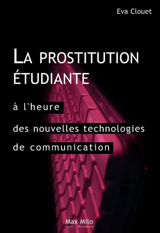 La prostitution étudiante à l'heure des nouvelles technolo ... - cover