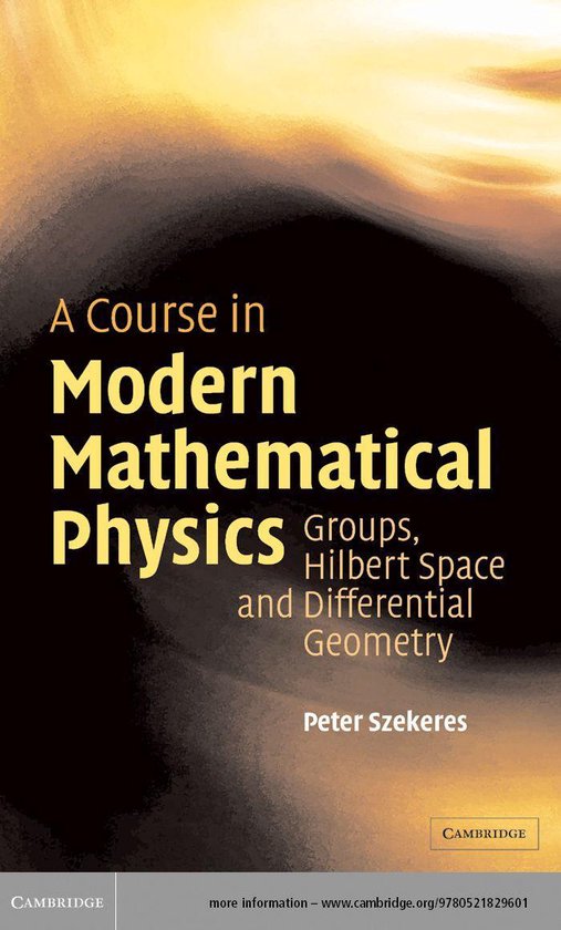 A Course in Modern Mathematical Physics - cover