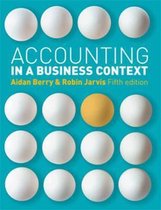 Accounting In A Business Context 5th