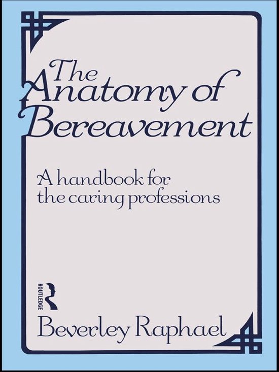 The Anatomy of Bereavement - cover