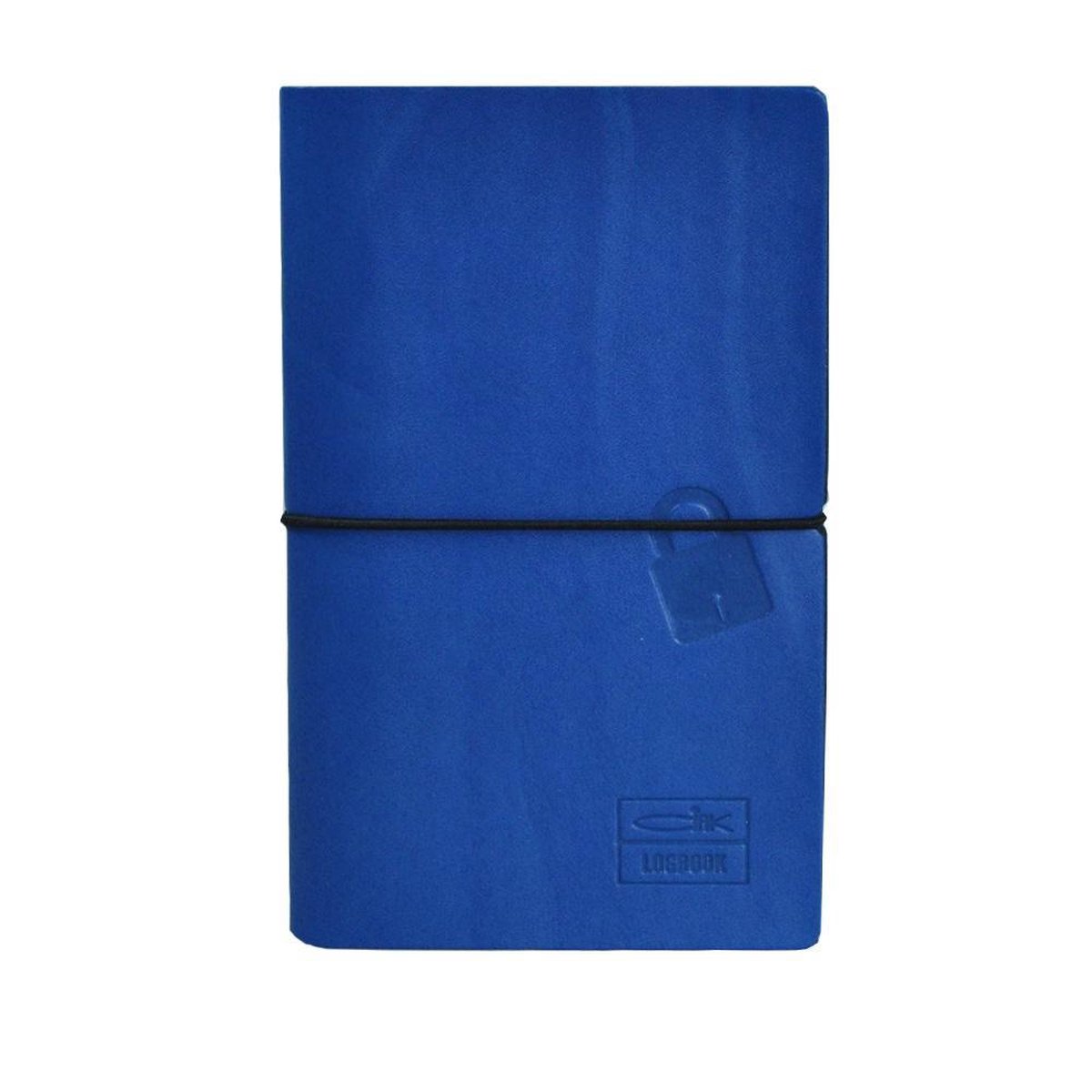 CIAK Wachtwoorden logboek - premium vegan leather - blauw