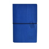 CIAK Wachtwoorden logboek - premium vegan leather - blauw