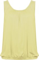 Basic Wear dames top Lilly licht geel - one size