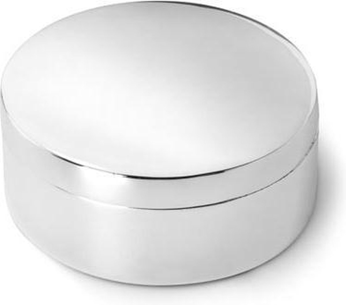 Goedkoopste Zilverstad - Tandendoosje glad rond 42mm zilver kleur
