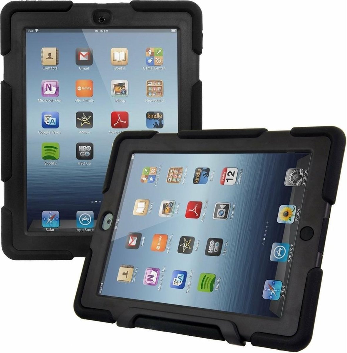 MMOBIEL super Sterke iPad Hoes / Cover Valbestendig , Anti Slip Materiaal.  Beschermd... | bol.com