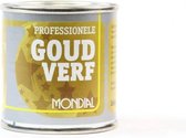Mondial Professionele Goudverf 100ml | zijdeglans | voor o.a. hout, metaal, steen, kunststof