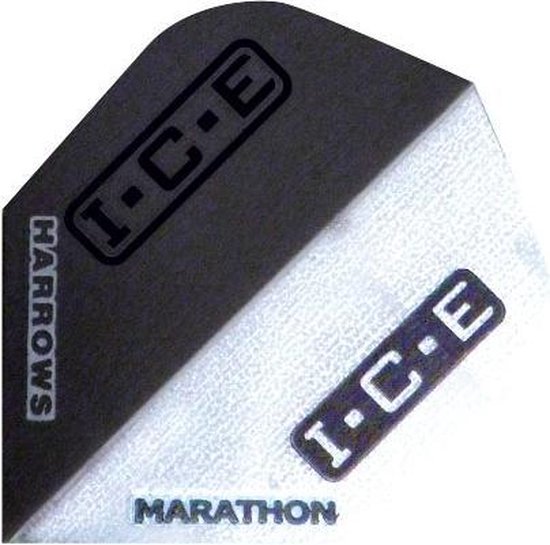 Afbeelding van het spel Harrows Flights Marathon 1510 Black/ice 3 Stuks