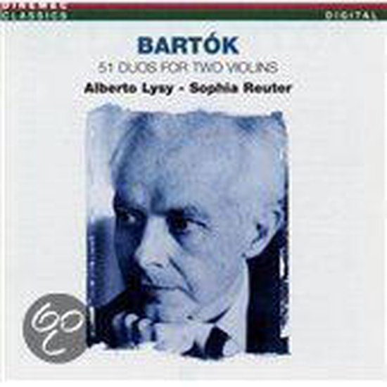 Bartok 51 Duos for 2 Violins / Alberto Lysy, Sophia Reuter, Bela Bartok CD (album)...