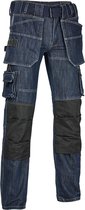 4WORK - Malaga denim werkbroek blauw