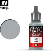 Vallejo 72052 Game Color - Silver - Acryl - 18ml Verf flesje