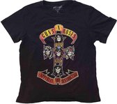 Guns N' Roses Dames Tshirt -L- Appetite For Destruction Zwart